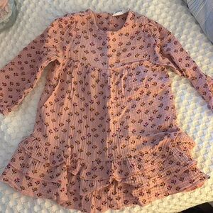 Deux par deux Cotton muslin dress.